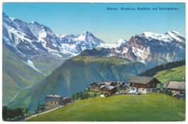 AK Mürren Grosshorn, Breithorn, Tschingelhorn
