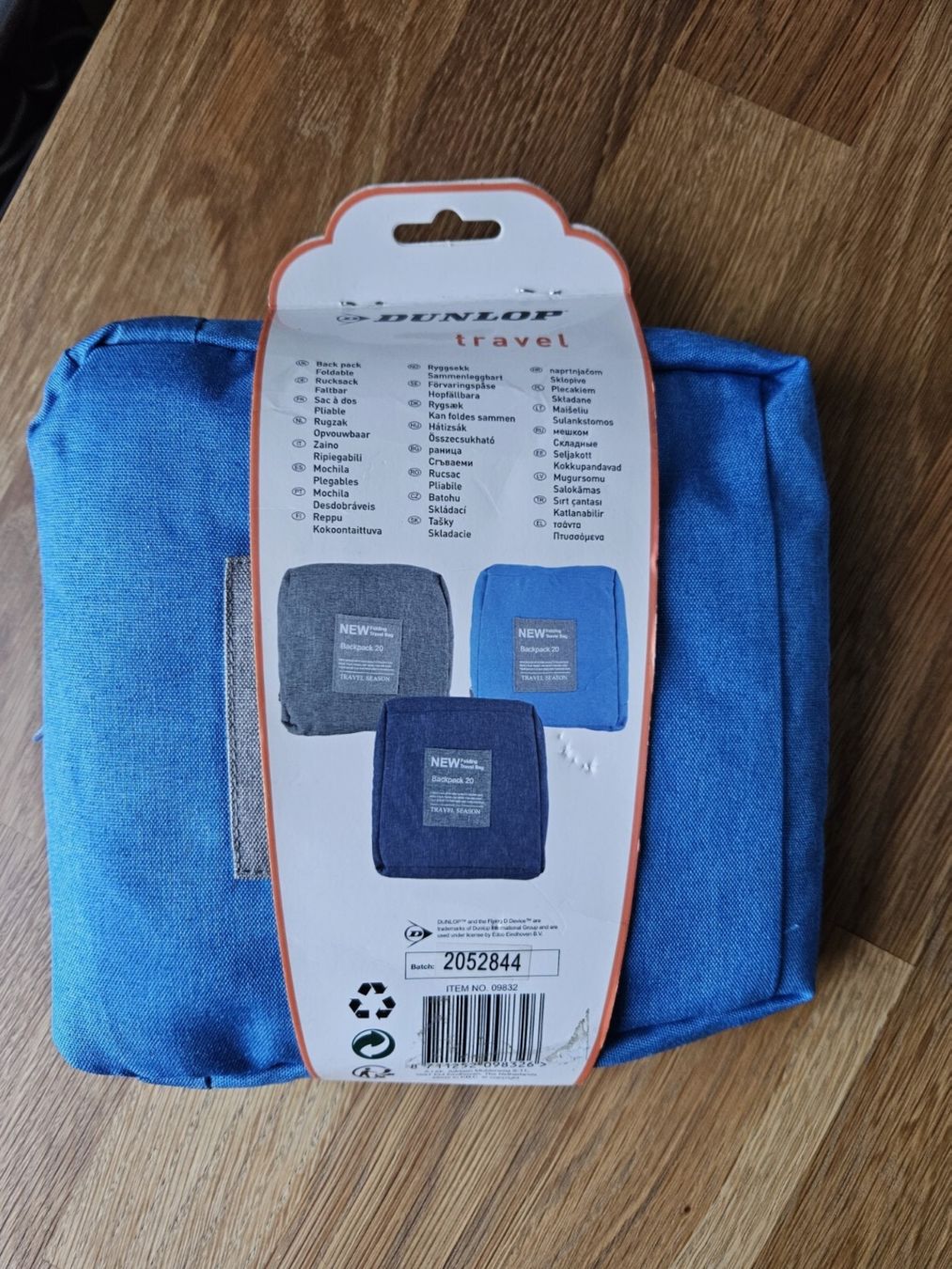 Dunlop Zaini: Reiserucksack faltbar Dunlop Backpack foldable, 4 Farben – Nuovo e nell'imballaggio originale da Aesch BL venduto da Pelikan 2