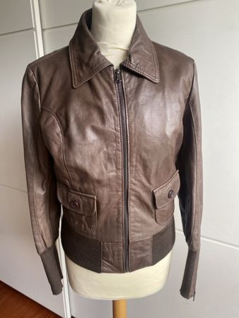 Lederjacke Leonardo braun Grösse M guter Zustand