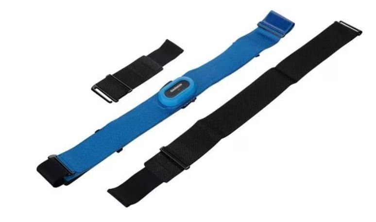 Garmin Premium Herzfrequenz-Brustgurt HRM-Swim - Ceinture Cardio Fréquence Cardiaque Pour Natation Et Sports, Résistante à L'Eau