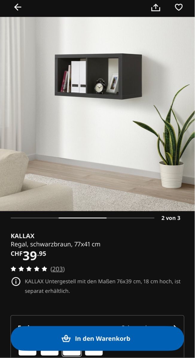 Ikea Étagères: IKEA Kallax – Neuf (Voir description) à Grellingen par chr_x77k 4