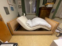 Bett "Malsch care design" - Verstellbar & Top Zustand!