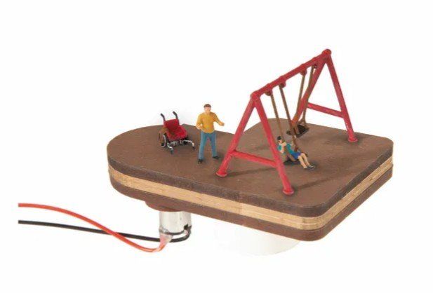 Noch Modelleisenbahnen: NOCH 13401 micro-motion Schaukel – Neu und originalverpackt aus Neukirch a.d. Thur von Modellbau-Artikel 1