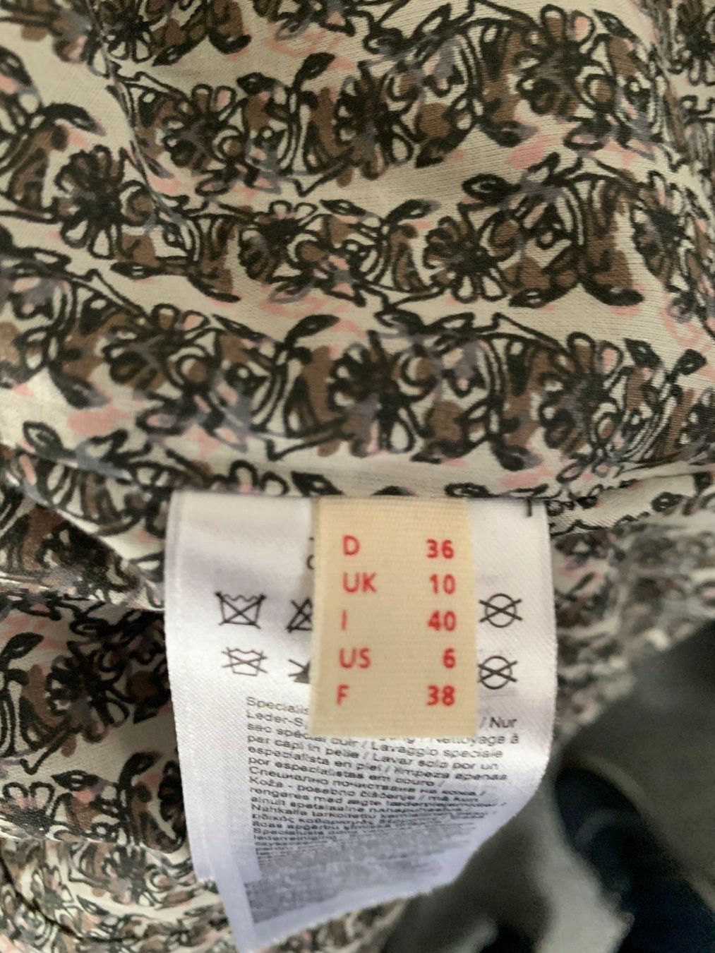 Esprit Jacken: Biker Lederjacke von Esprit Grösse 36 – Gebraucht aus Wilen b. Wil von Huibuh 7