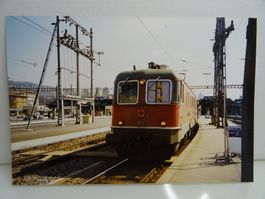 SBB Foto Re 6/6 11674 "Murgental" Zürich HB 1991 Jahr