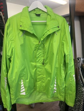 Velo Regenjacke Crane, Neon Grün, Grösse 56, Top Zustand