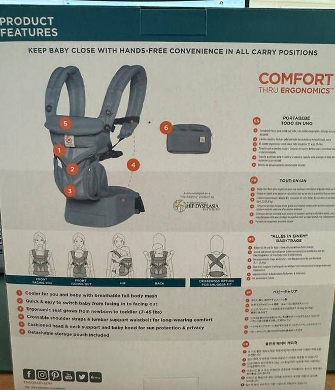 Ergobaby Bauch- & Rückentragen: Ergobaby omni 360 – Gebraucht aus Bonstetten von Paris_18 1