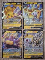 Pokémon: 4x Ultra Rare Elektro V-Karten Set - NM - DE