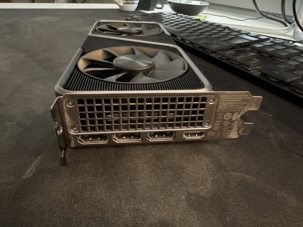 Nvidia Cartes graphiques: NVIDIA RTX 3070 8GB Grafikkarte GPU – D'occasion à Felben-Wellhausen par koray_m 3