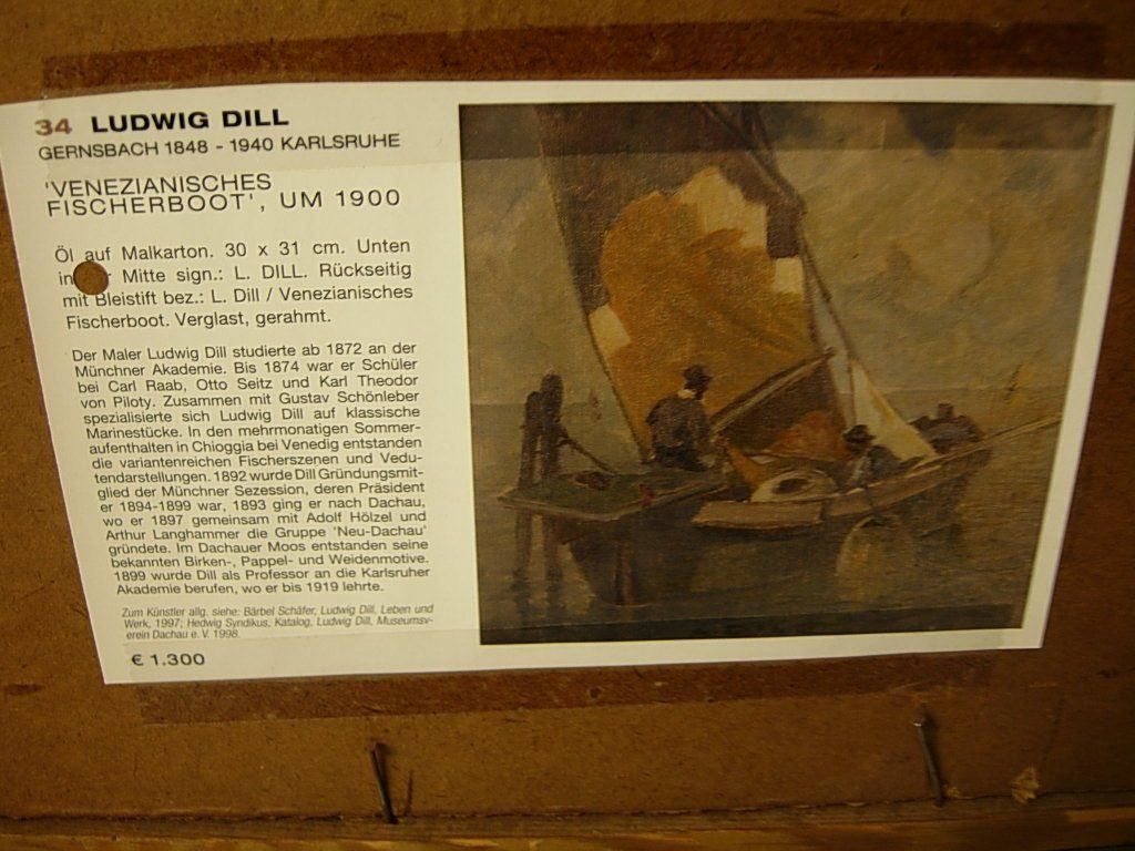 Dipinti: L.Dill-Deutsche Schule 19 Jhdt. – Usato da Luzern venduto da Lucernauno 5