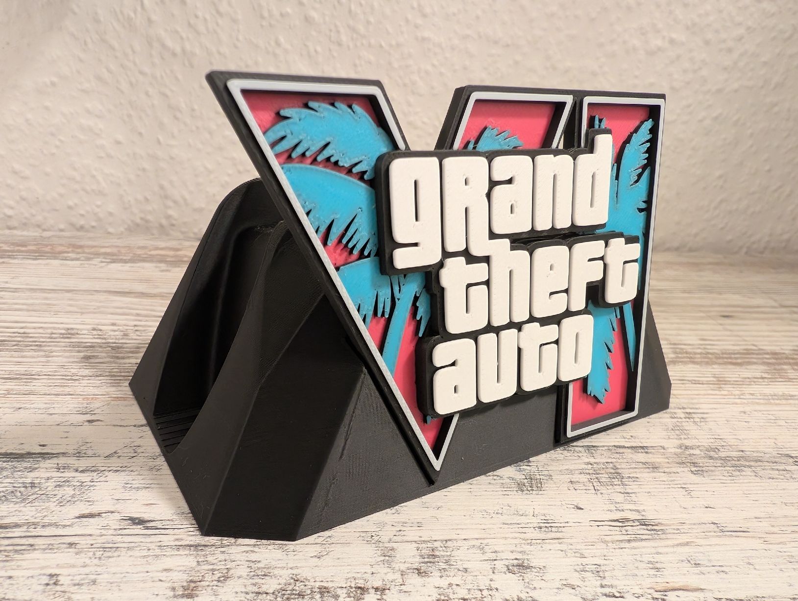 Supporti a parete: PS 5 Controller Halterung | GTA V Design schwarz – Nuovo (secondo la descrizione) da Zürich venduto da Ray81 2