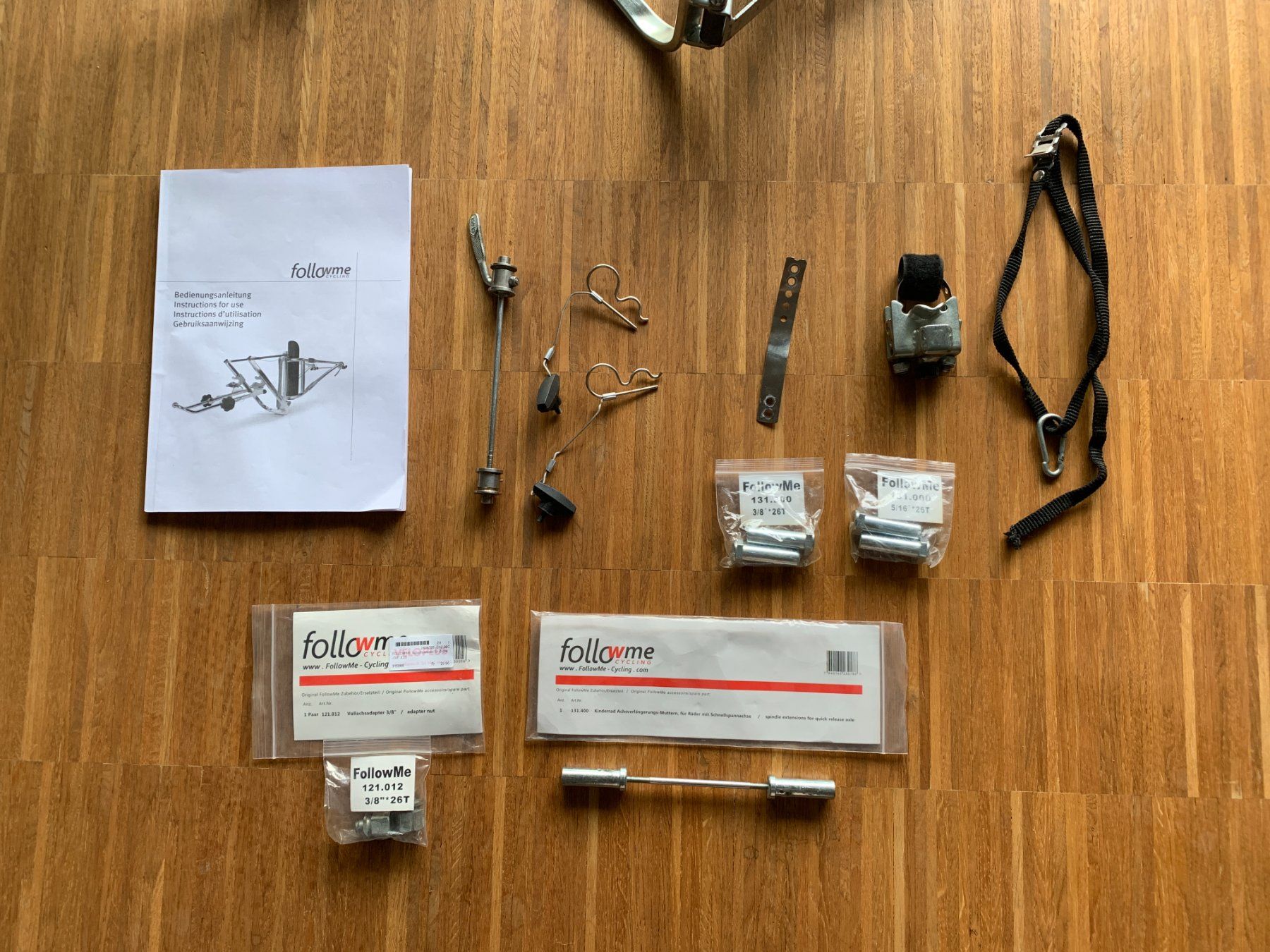 Ersatzteile: FollowMe Tandemkupplung + 2 Adapter – Gebraucht aus Chur von jnsdebraekeleer 2