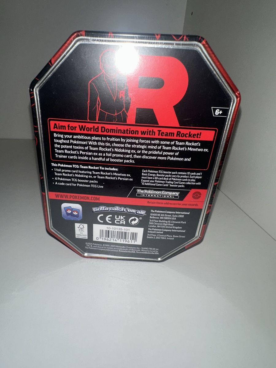 Pokémon Carte collezionabili: 2x Team Rocket Tin Box – Nuovo e nell'imballaggio originale da Allschwil venduto da delRic1 3