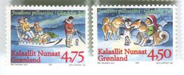 Briefmarken "Weihnachten". Grönland.