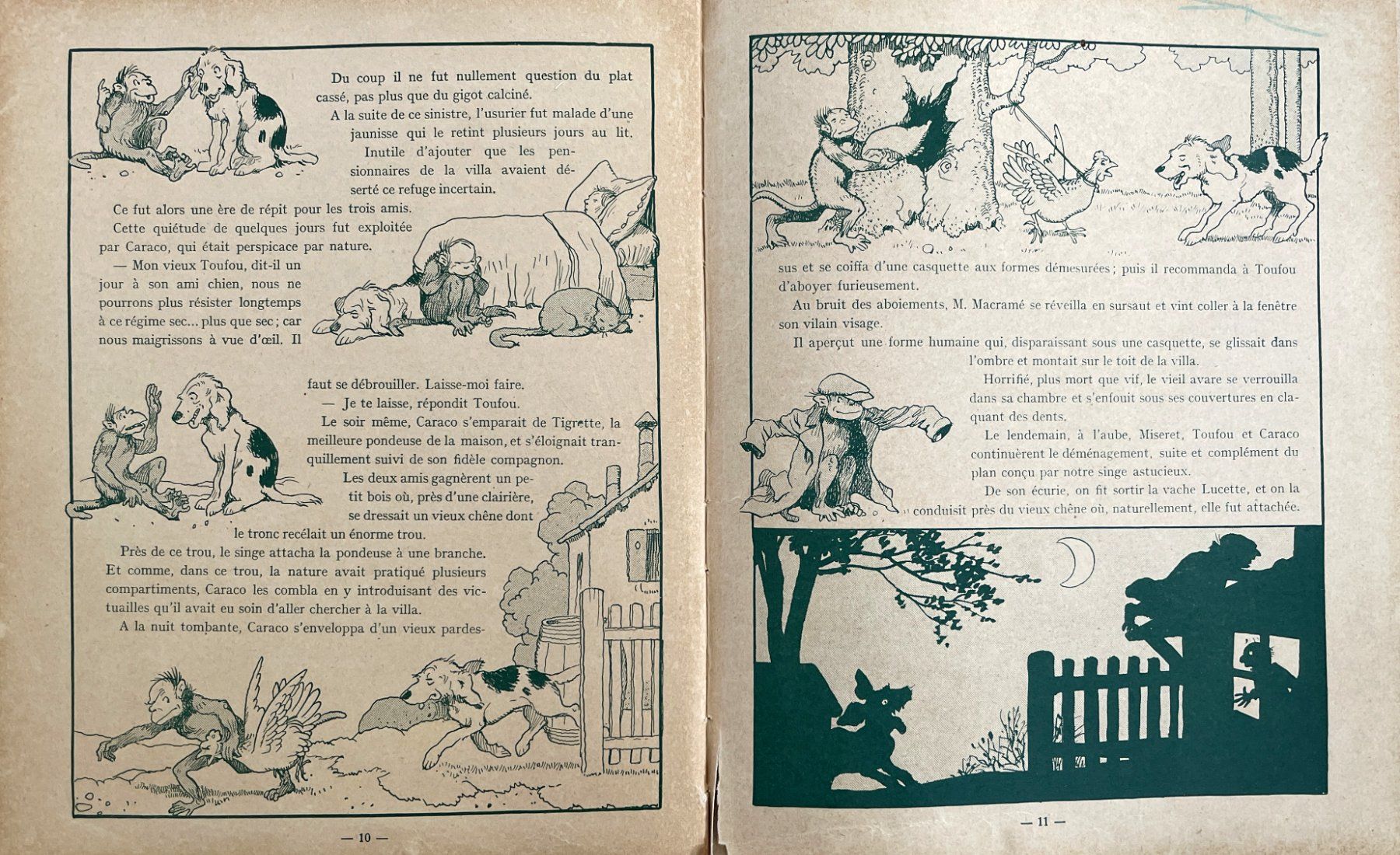Bücher: Caraco plongeur 1934 - Benjamin Rabier – Gebraucht aus Savagnier von Ne2065 5
