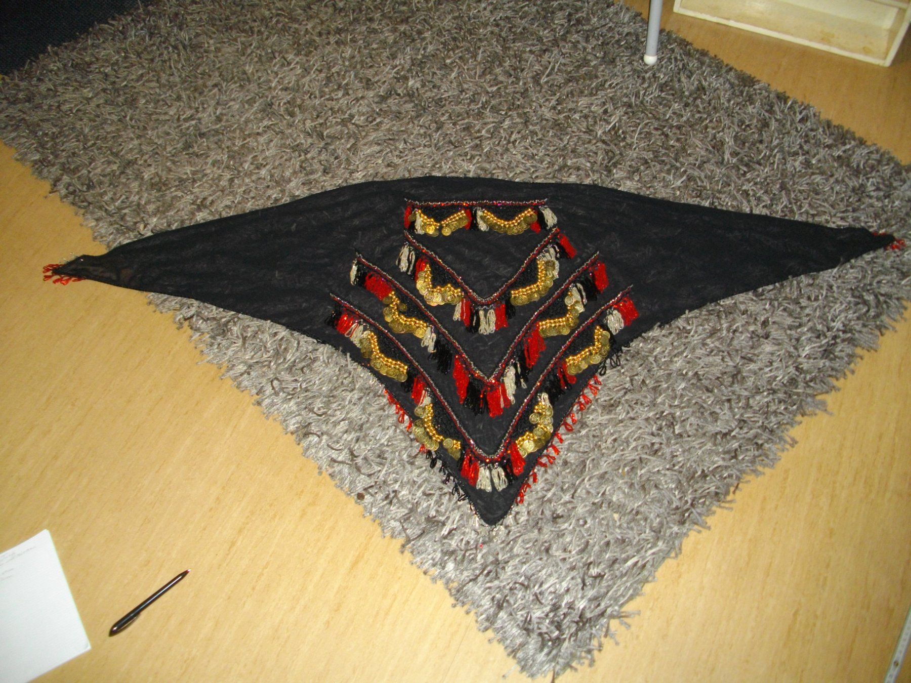 Foulard & Sciarpe: Bauchtanz dreieck- Tuch – Usato da Zürich venduto da protea59 1