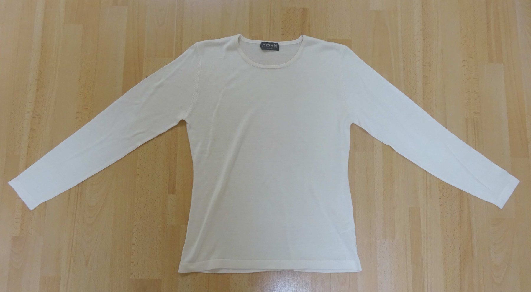 Maglioni & Felpe: Mohn - Pullover - 100% Seide - weiss - Grösse M – Usato da Zofingen venduto da Justizia_01