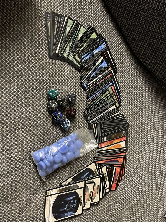 ZORVYN MTG Würfel Set 48-tlg. - Token Counter Für Magic The Gathering