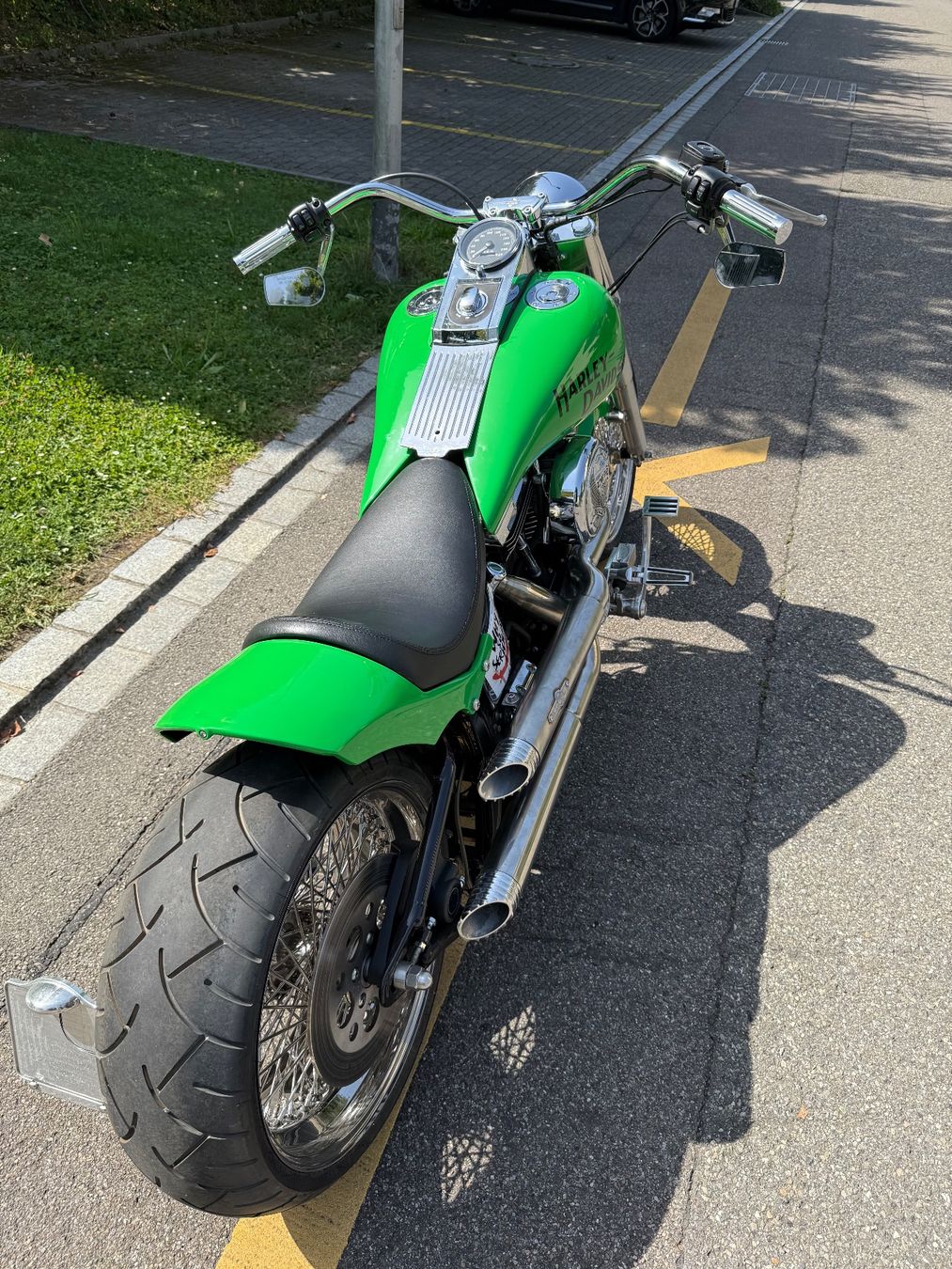 Harley-Davidson Chopper: Harley Davidson Heritage Evo Softail Custom – Usato da Rütihof venduto da elcheffe81 6