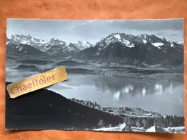  Aussicht von Haltenegg auf Thunersee, Alpenkette, Niesen