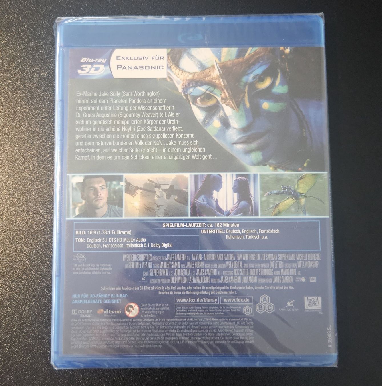 Tutti i DVDs: Avatar - Aufbruch nach Pandora Blu-Ray – Nuovo e nell'imballaggio originale da Kloten venduto da mar_w6hp 1