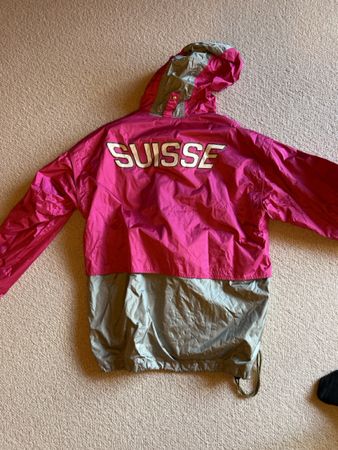 Descente Damen Jacke Pink Grau Grösse 50