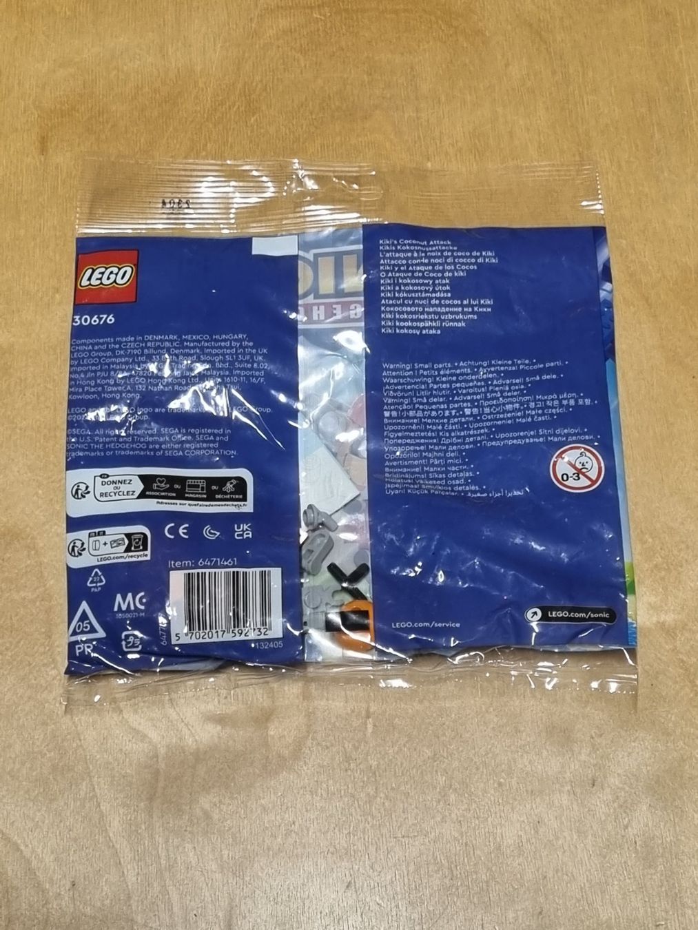 Lego Kit di costruzioni: LEGO Sonic the Hedgehog 30676 Kiki's Coconut Attack polybag – Nuovo e nell'imballaggio originale da Basadingen venduto da NekoBricks 2