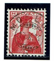 Helvetia 120 Vollstempel Morlon FR