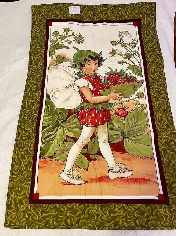 Coperte: Patchwork Decke Tomatenfee – Usato da Gerlafingen venduto da Trikerin 4