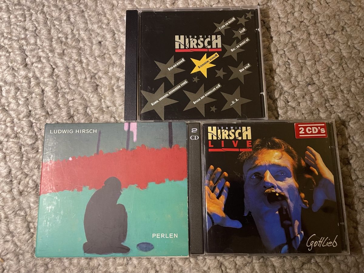 CDs: 3x Ludwig Hirsch  – Neu (gemäss Beschreibung) aus Reinach AG von trigger7811