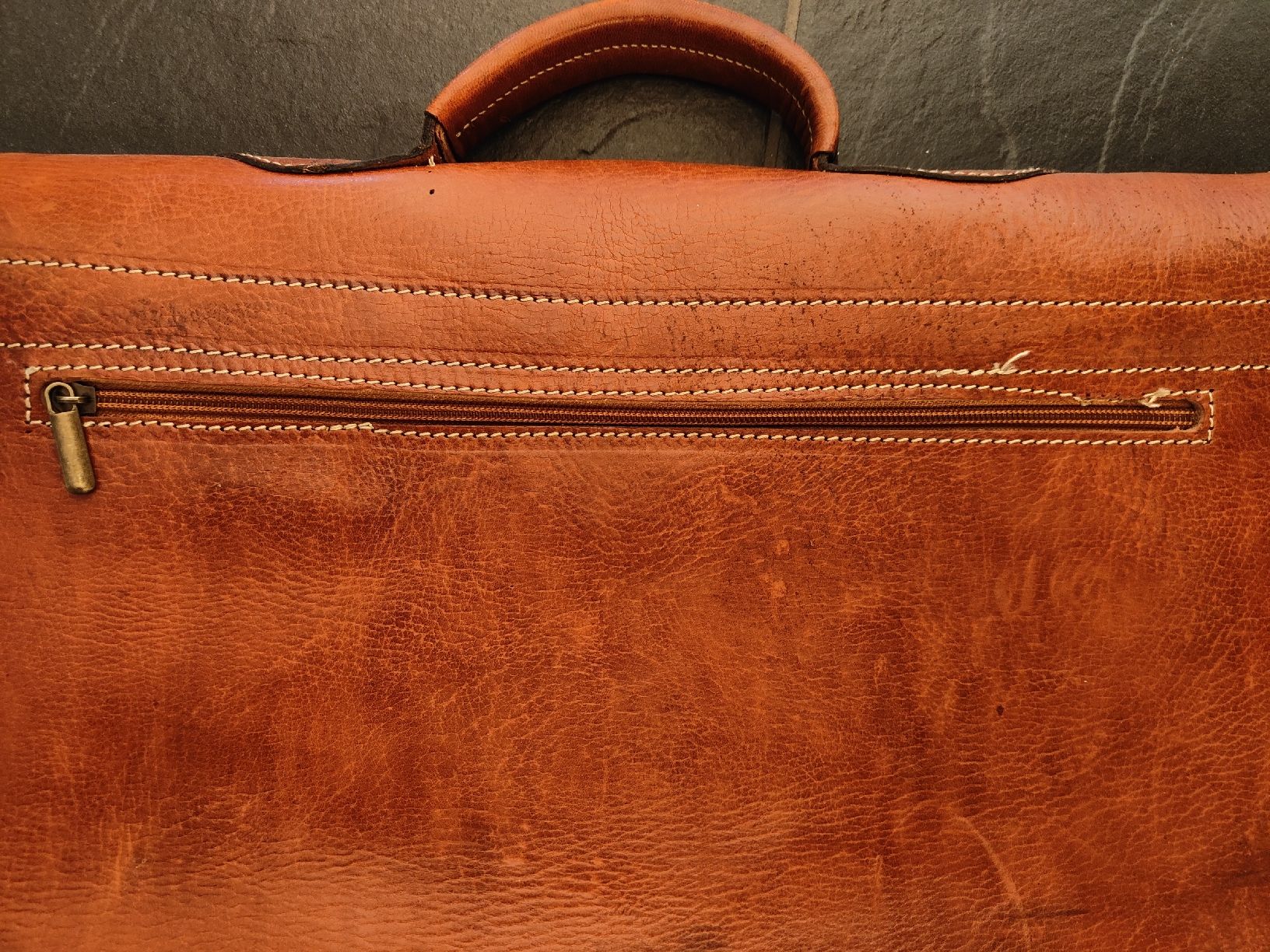 Valigie & Borse: Vintage Ledertasche / Aktentasche – Usato da Emmen venduto da Mocck 3