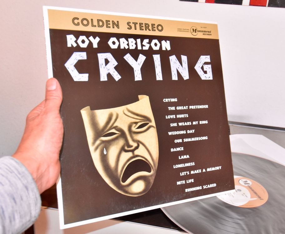 Roy Orbison – Crying LP re-issue VG++/EXELLENT- (Gebraucht) in ...