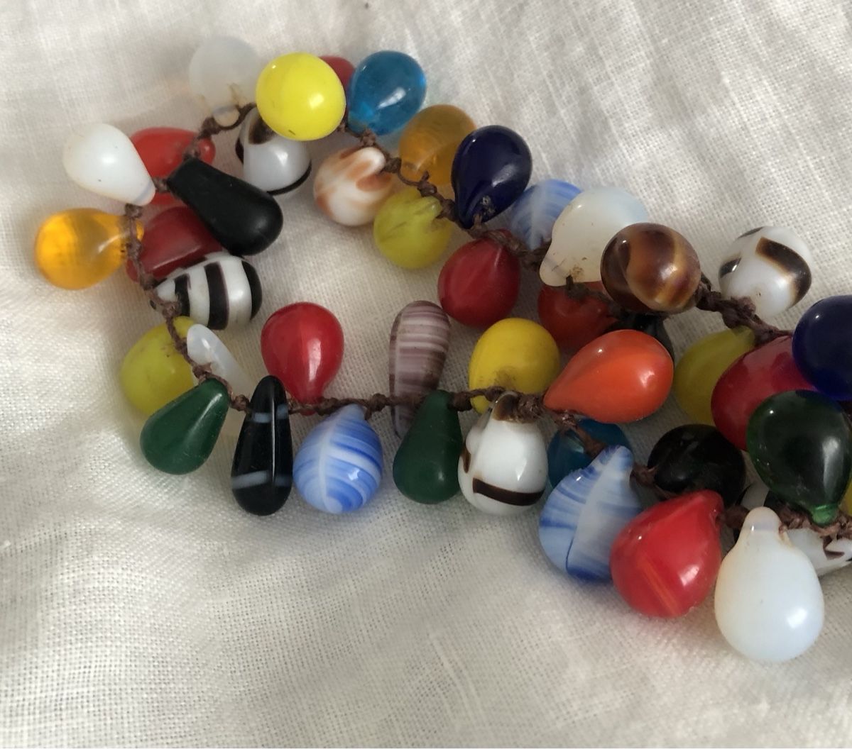 Catenine: Tolle Hals-Kette mit Glasperlen – Usato da Buchs AG venduto da Allerleis 4