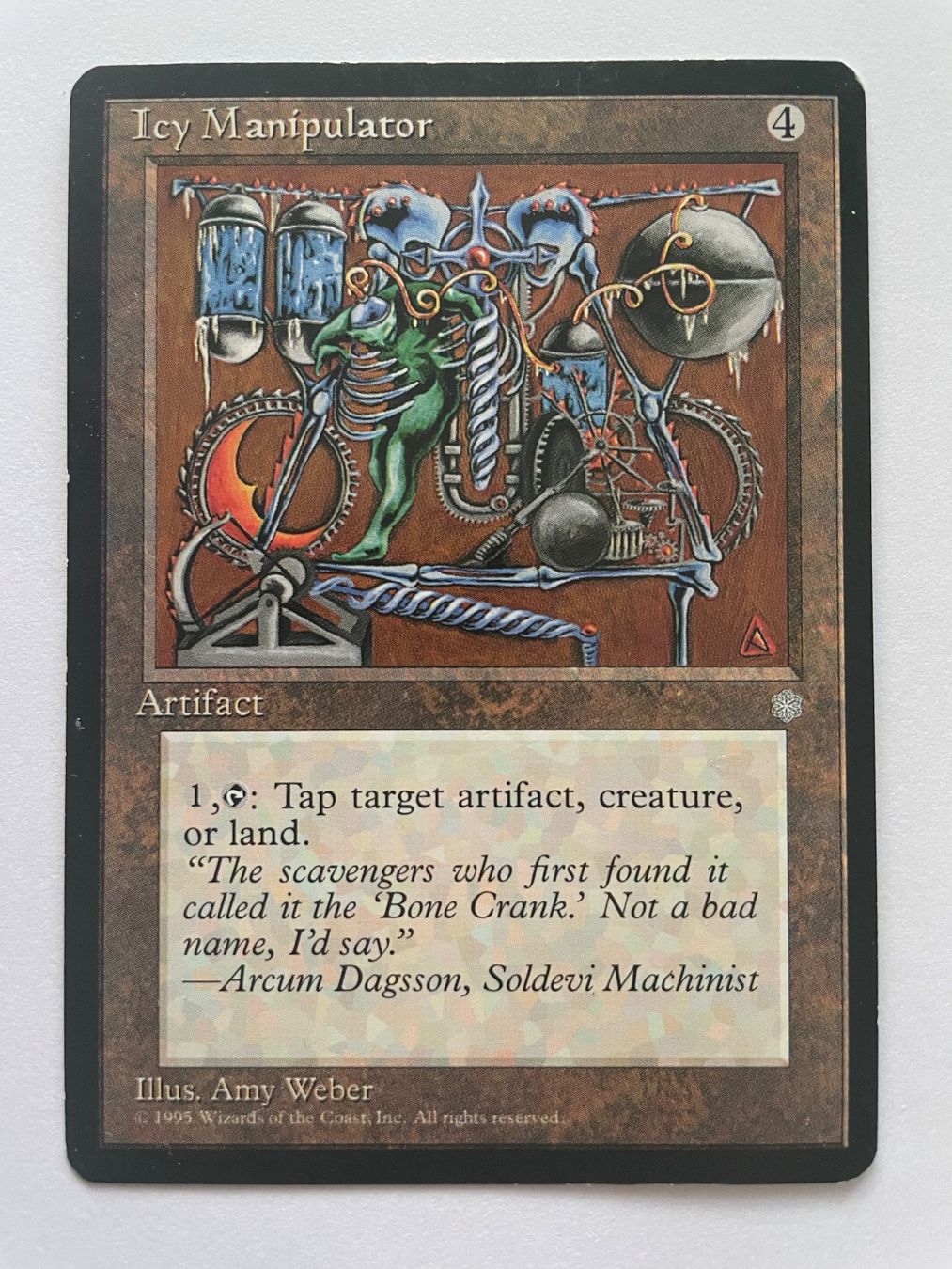 Cartoline: MTG - Icy Manipulator – Usato da Zürich venduto da T_H_O_M_A_S