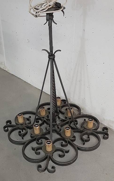 Lampadari & plafoniere: Kronleuchter Schmiedeeisen – Usato da Horw venduto da Geschenkbar 3