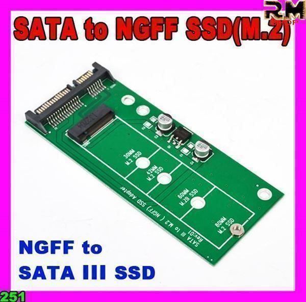 Dischi rigidi: M.2 NGFF SSD zu SATA-Festplatte Konverte – Nuovo e nell'imballaggio originale da Unterägeri venduto da RmOnline