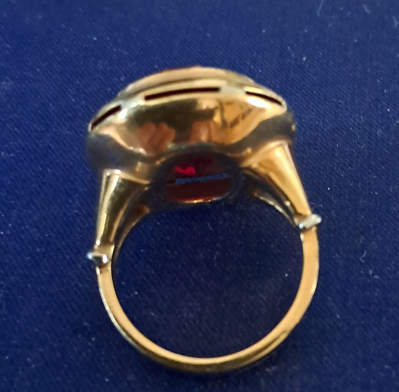 Ringe: Gelb Gold Ring /RUBIN /UNIKAT – Neu (gemäss Beschreibung) aus Glattbrugg von mah_c5jk 5