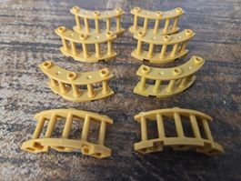 lego 21229 lot de 8 pièces Pearl Gold Fence 4 x 4 x 2