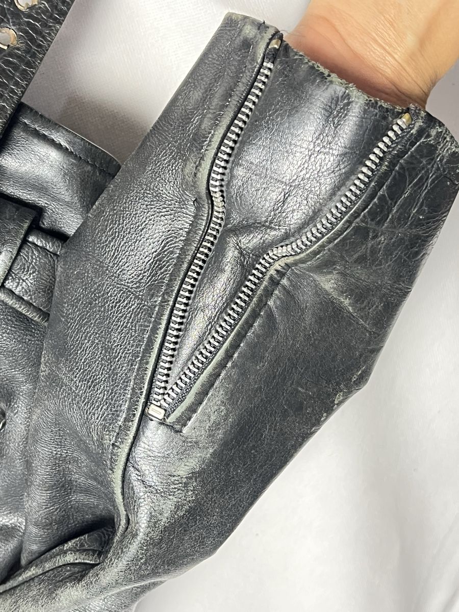 Jacken: Lederjacke schwarz Grösse M gebraucht – Gebraucht aus Orpund von mar_68sp 3