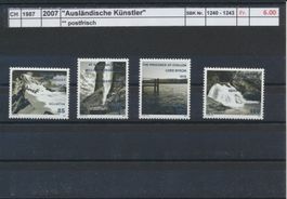 2007 "Ausländische Künstler", ** postfrisch