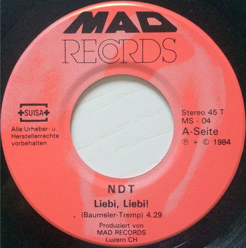 Schallplatten: NDT - LIEBI, LIEBI ! – Gebraucht aus Bottens von hotter-than-hell 2