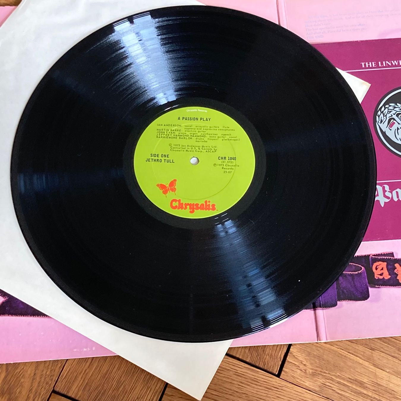 Dischi in vinile: Jethro Tull - A Passion Play, LP – Usato da Bern venduto da Ntsamina 3