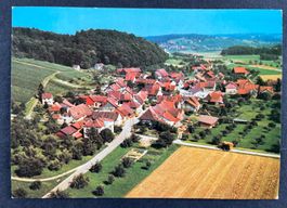 Rudolfingen ZH/ Landwirtschaftlicher Traktor/Flugaufnahme