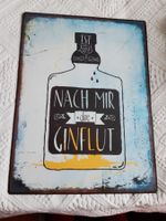 Metallbild zur Dekoration