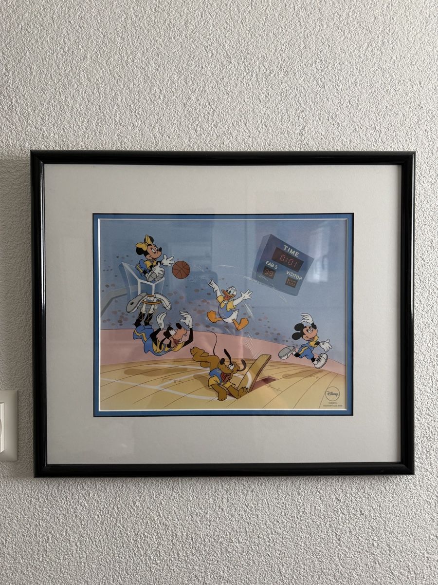 Foto & Immagini: Disney SLAM DUNK WITH FAB FIVE cel limitiert – Usato da Affoltern am Albis venduto da Birdy8910
