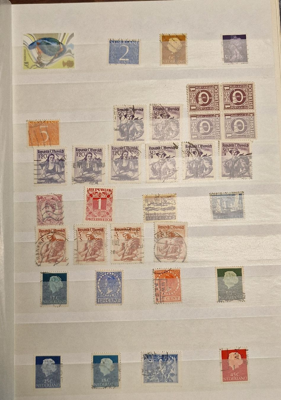 Tutti i francobolli: Briefmarkensammlung international – Usato da Stüsslingen venduto da dolphine_blue 9