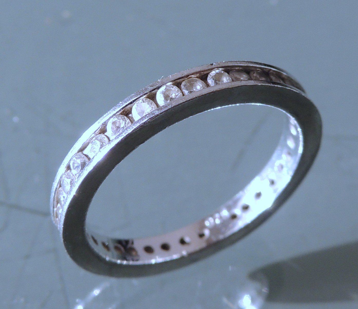 Anelli: Silber 925 Allianzring Fingerring Gr. 56 – Usato da Waldenburg venduto da schaller707 3