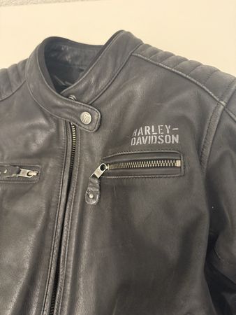 Hochwertige Harley Davidson XL Damen Lederjacke