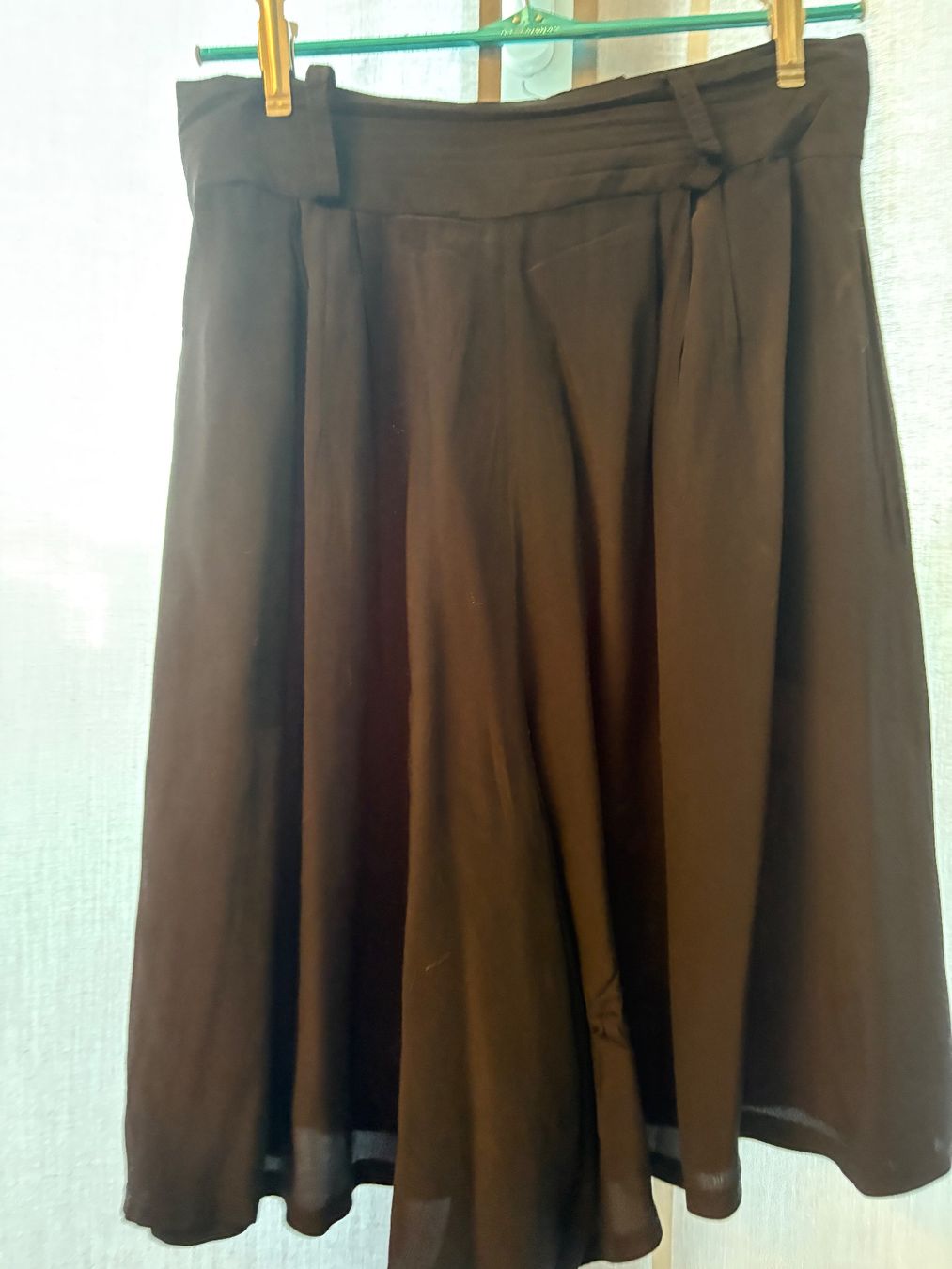 Pantaloni: Pantalon Culotte Noir Taille Haute Elégant – Usato da Lausanne venduto da milou201619 3