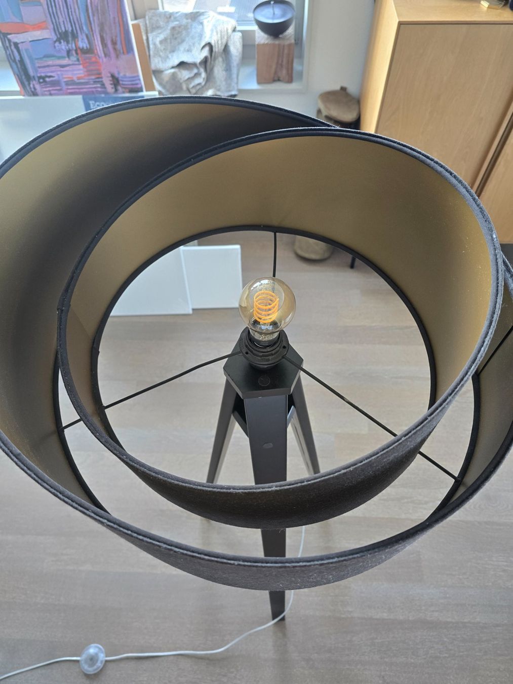 Lampade: Schwarze Stehlampe in Top Zustand – Usato da Uster venduto da Nicinho13 1